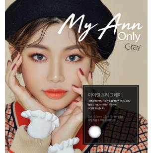 Ann365 1Month – My Ann Only Gray雪映灰 月拋 2片裝